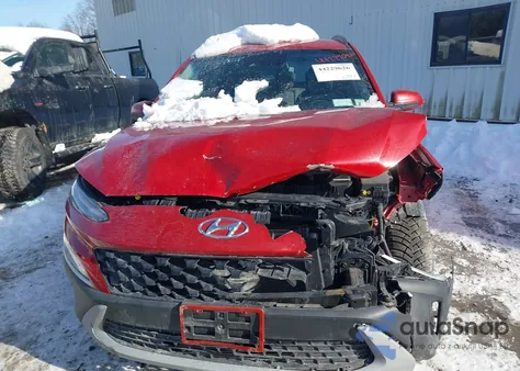 2022 Hyundai Kona Sel from USA, damaged, VIN KM8K6CAB9NU879535